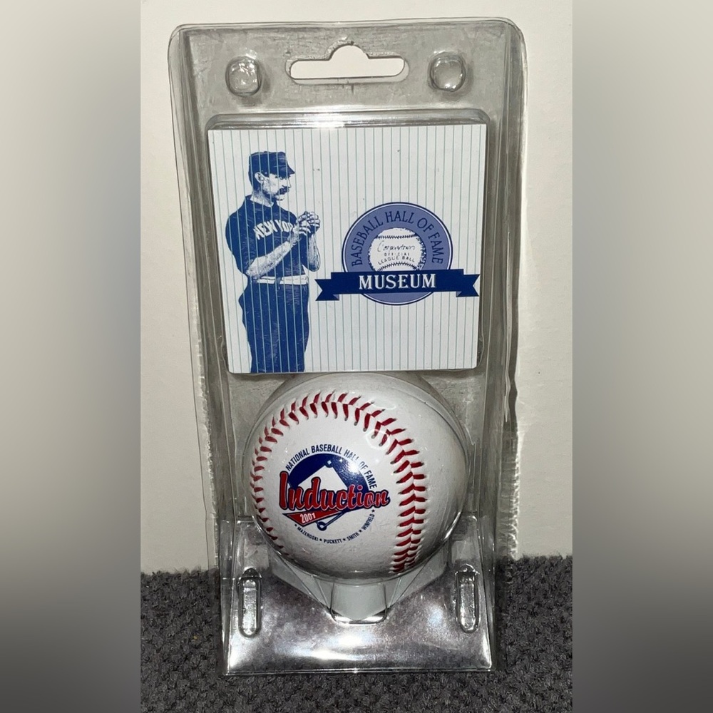 2001 Baseball Hall of Fame Induction Official Sealed Baseball Cooperstown